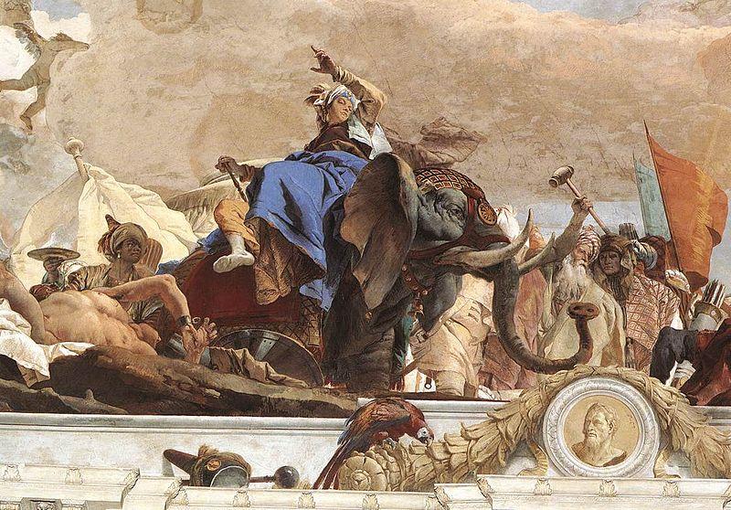 Giovanni Battista Tiepolo Apollo and the Continents oil painting picture